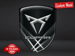 Seat Cupra Domed Stickers Fine Grade Premium Max Durable